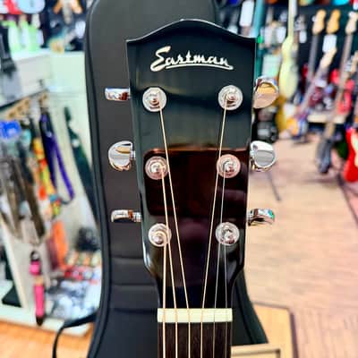 ✨MINT✨ 2024 Eastman AC122-1CE DLX Deluxe Electro Acoustic Guitar~ Natural + Bag image 11