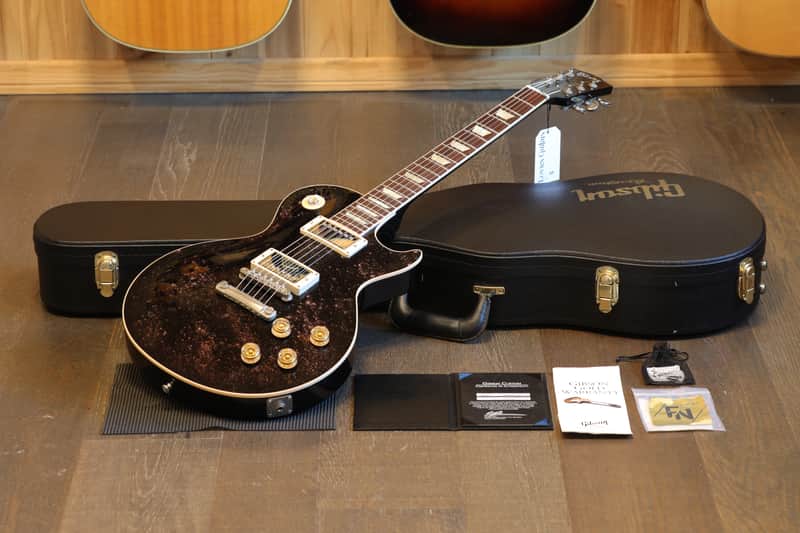 2011 Gibson Custom Shop Les Paul Standard Electric Guitar Purple Nebula One-Off + COA OHSC image 1