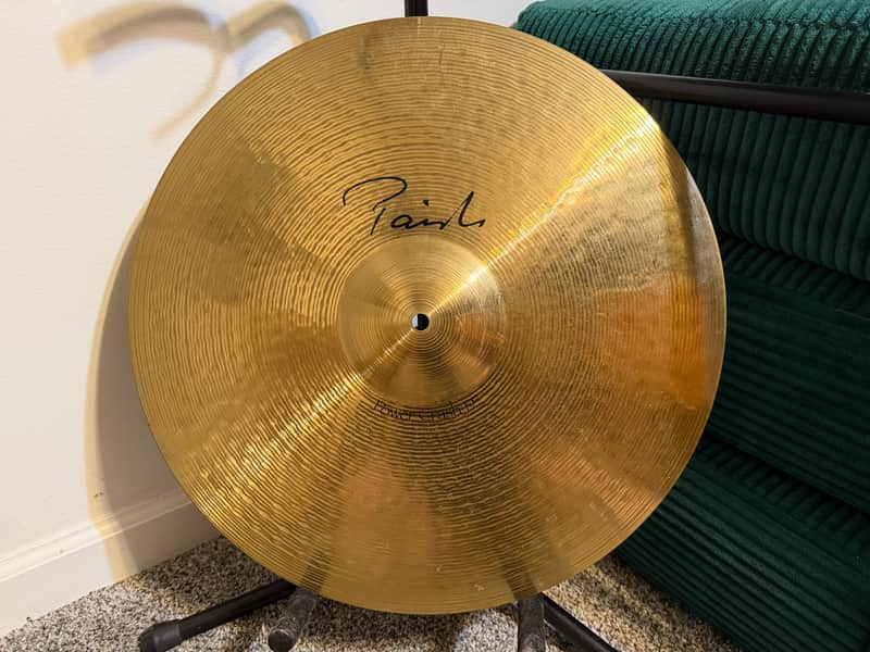 Paiste 19" Signature Power Crash Cymbal 1989 - Present - Traditional image 1