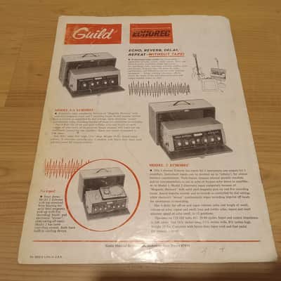 Vintage 1968 Guitar Guitar and Bass Catalog! Rare, Original Case Candy, Paperwork! image 10