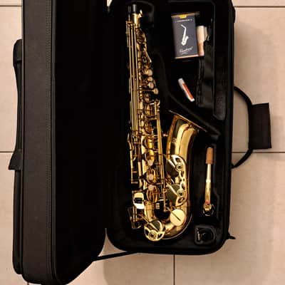JEAN PAUL AS-400 ALTO SAX WITH CASE, VANDOREN REEDS image 2