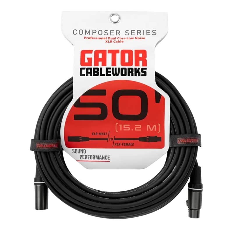 36% OFF! Gator XLR Cable (50ft) - $36.99