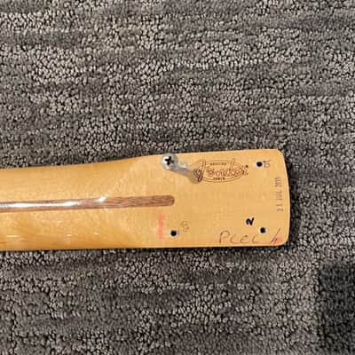 Fender Classic Player '50s Stratocaster Soft V Replacement Neck - Maple Fingerboard 2019 - Gloss Urethane Finish image 13