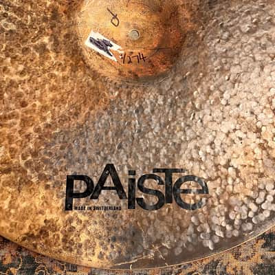 JR ROBINSON’S PERSONAL JR Robinson PAISTE Signature 24” Masters DEEP Ride SIGNED! 4274 g image 6