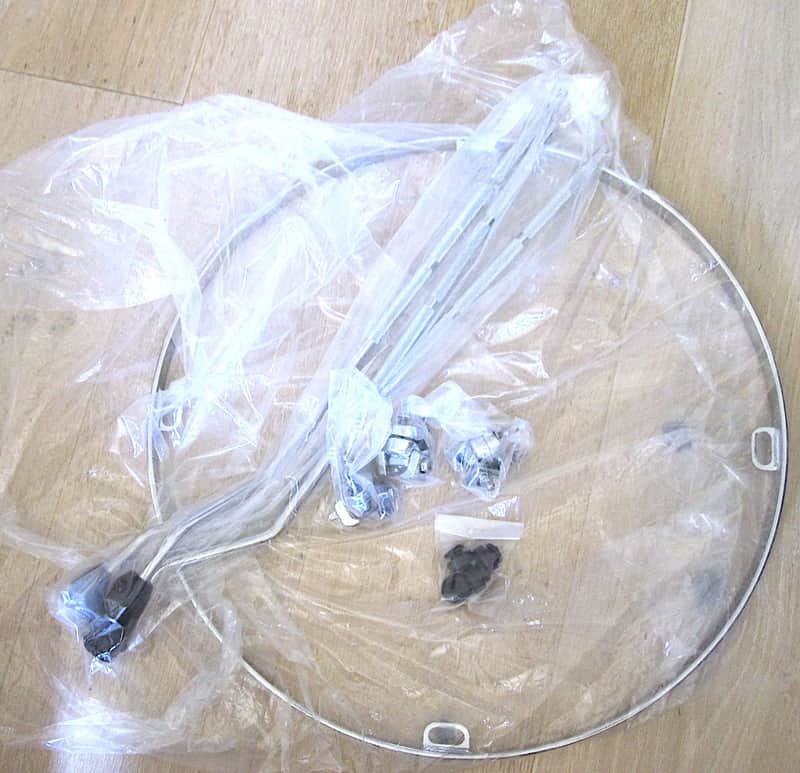 16" 8-Lug Floor Tom RIMS Suspension Mount with Legs - NOS image 1