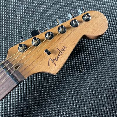 Fender Acoustasonic Player Jazzmaster, Rosewood Fingerboard- 2-Color Sunburst image 9