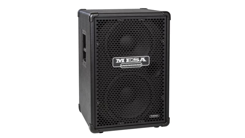 Mesa Boogie Subway 2x12 Vertical Bass Cabinet - Black Bronco w/ Black Metal Grille image 1