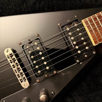 ESP LTD DV-200 2005 Dave Mustaine Signature Black - DV8 inlay on First fret - w/OHSC image 5