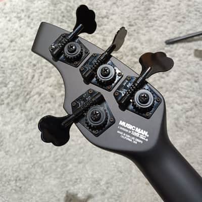 Ernie Ball Music Man Bongo 4 HH 2009 Stealth Black - mint condition! image 12