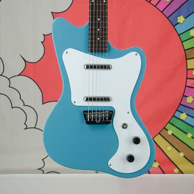 Danelectro Dano '67 Electric Guitar, Aqua image 8