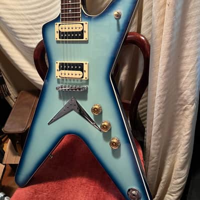 Dean ml electric guitar    see all details blue image 6