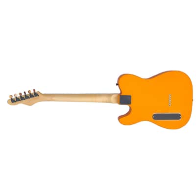 T-STYLE 'TRON PARTSCASTER  - ORANGE SPARKLE image 3