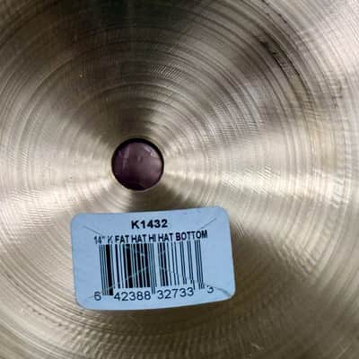 Don’t pay £485!! (LIKE NEW) 14” Zildjian K FAT HATS 1077g 1273g image 13