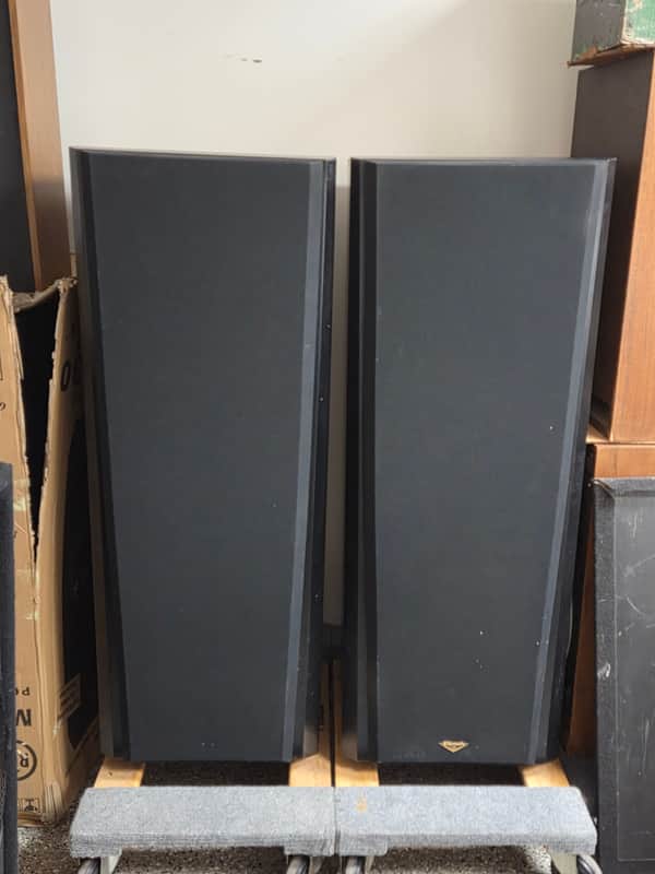 Klipsch Epic CF-4 2-Way Floorstanding Cherry Speaker Pair w/ Single Changed Speaker image 1