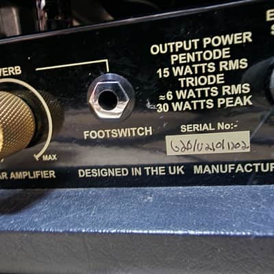 Gibson Goldtone GA-15RV 15W Guitar Combo Amp image 4