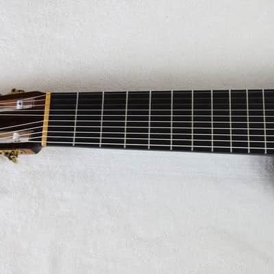 RARE 1989 Michael Menkevich Custom 10-String Classical Harp Guitar, Spruce/Brazilian, w/Case image 5