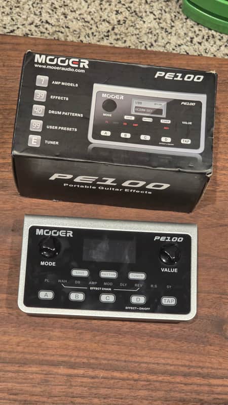 Mooer PE100 Portable Multi-Effects image 1