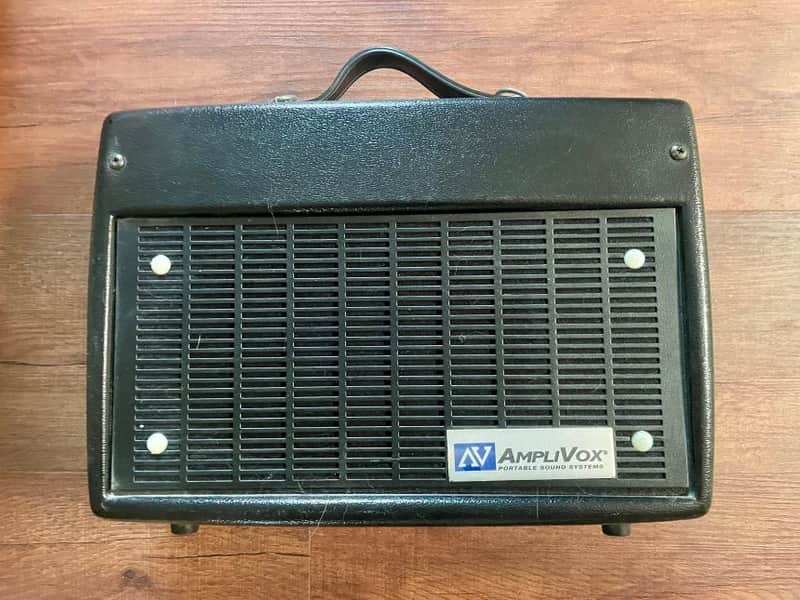 AmpliVox S-220 1970's-1980's - Black image 1