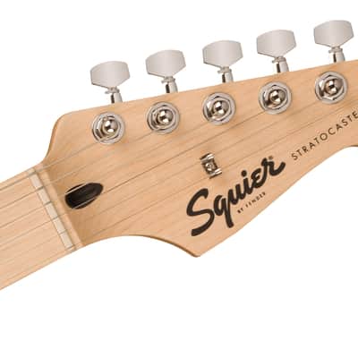 Fender Squier Sonic Stratocaster HSS - Tahititan Coral w/ Frontman 10G Amplifier image 6