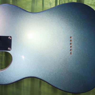 ⚠️ 2016 G&L ASAT Classic Blues Boy Metallic Baby Blue! Mint! ⚠️ image 8