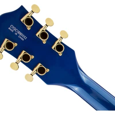 Used Gretsch G5655TG Electromatic Jr Single-Cut w/ Bigsby - Azure Metallic image 5