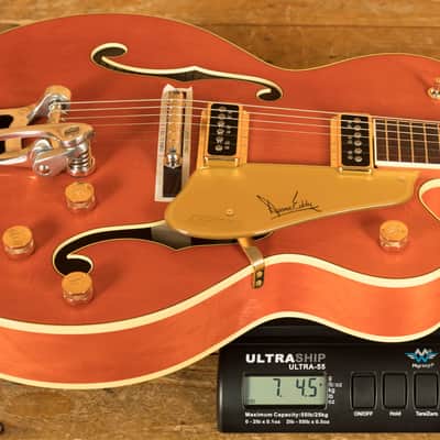 Gretsch G6120DE Duane Eddy Signature Hollow Body Desert Sunrise image 8