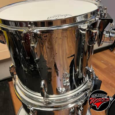 Pearl Export Chrome Mirror 10 12 13 16 16 22 + 1 Cymbal Stand image 7