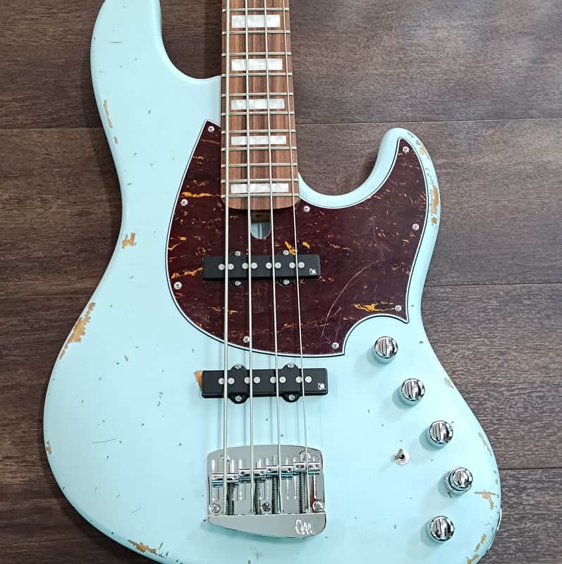 Mayones Jabba 4 Relic - Monolith custom satin image 1