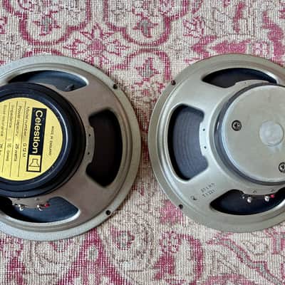 Celestion T1221 G12M 25w Kurt Mueller 1777 cones 1976 image 1