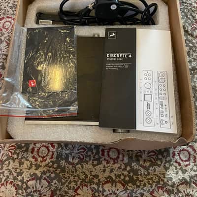 (Mint In Box) Antelope Audio Discrete 4 Synergy Core Thunderbolt / USB Audio Interface with Onboard DSP 2019 - Present - Silver image 10
