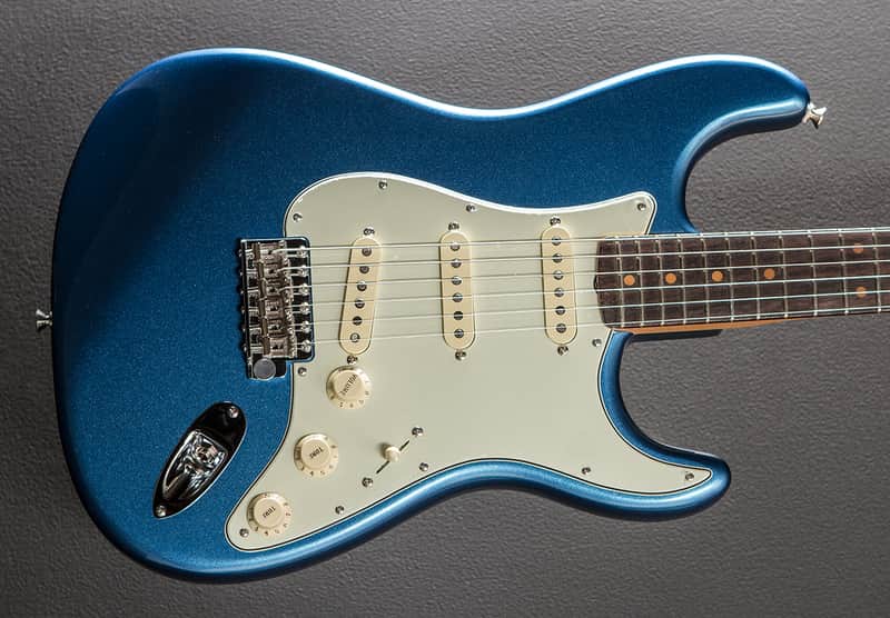 Fender Dave’s Guitar Shop Limited Edition American 1962 Reissue Stratocaster – Lake Placid Blue image 1