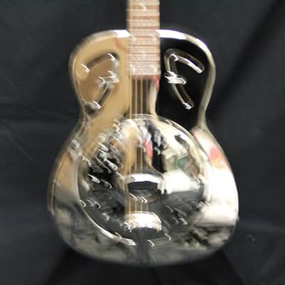 Fender FR-55 Hawaiian Resonator Chrome image 3