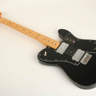 Fender American Vintage II 1975 Telecaster Deluxe  Maple Fingerboard Black V17133 image 11