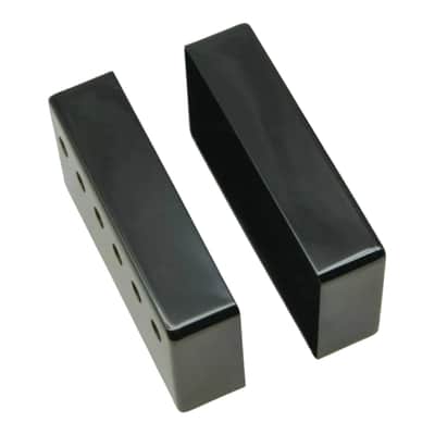 Humbucker Pickup Covers for Gibson - Black Nickel image 4