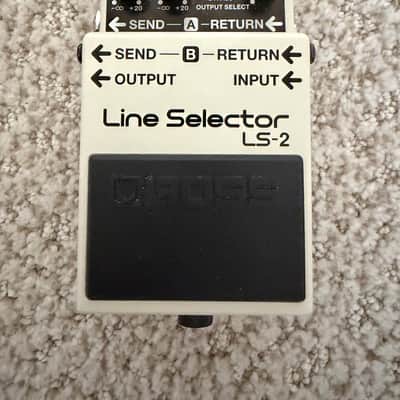 Boss LS-2 Line Selector (Silver Label) 1991 - Present - White image 3