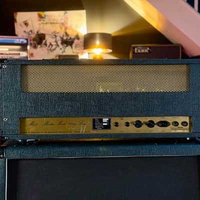 Marshall JMP 2203 Mk2 Master Model Lead 100-Watt Guitar Amp Head 1979 - Black image 6