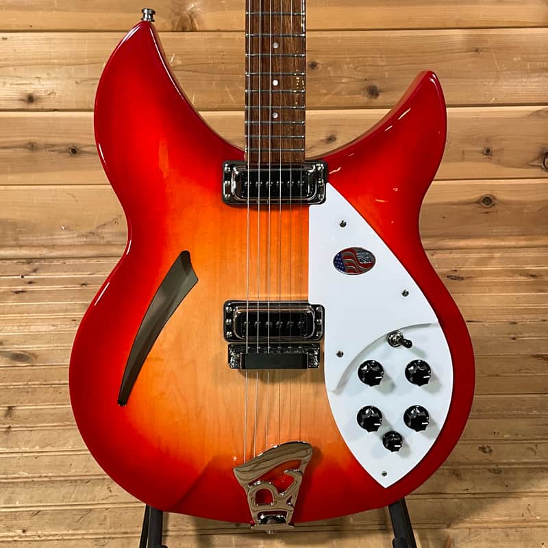 Rickenbacker 330 FG Electric Guitar - Fireglo image 1