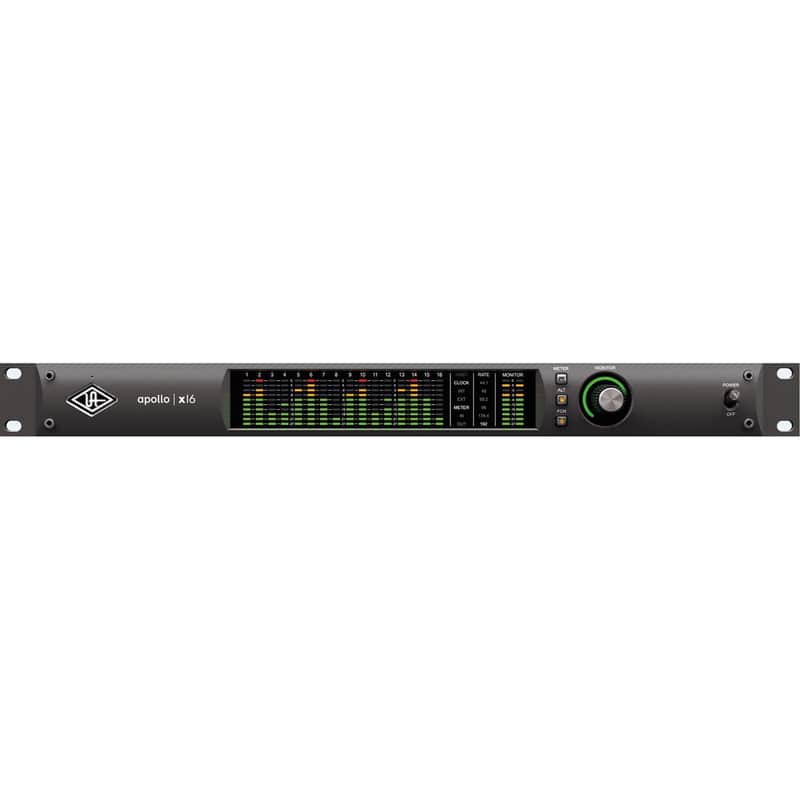 (FREE NEXT DAY DELIVERY) Universal Audio Apollo x16 Rack-Mountable Thunderbolt 3 Audio Interface with Real-Time UAD Processing image 1