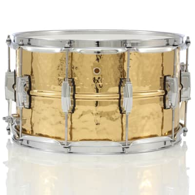 Ludwig LB508K Hammered Bronze 8x14" Snare Drum