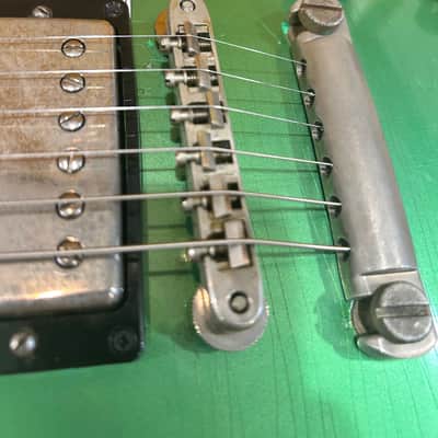 Rare Jade Green Gibson Custom Shop Murphy Lab '68 Les Paul Custom Reissue Light Aged image 15