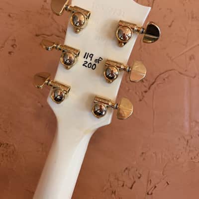 Gibson Les Paul Alex Lifeson Hollow Body #119 of 200 2017 - White image 3