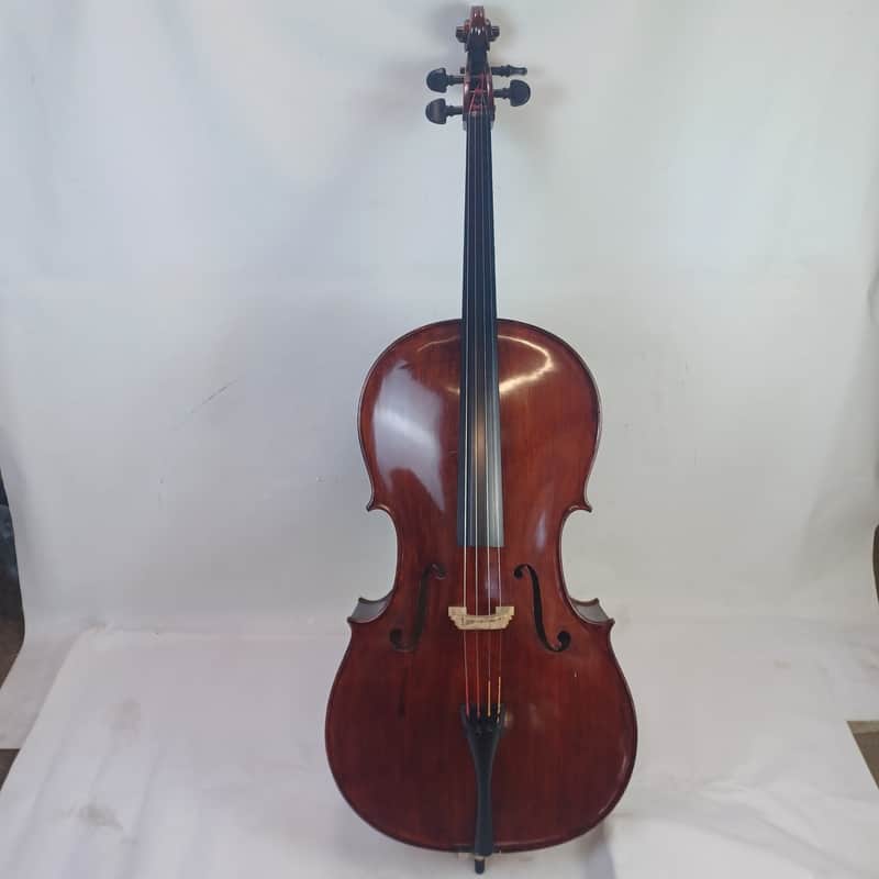 Johannes Kohr K-500 2001 Cello 4/4 +Case Highly Flamed Maple Back / Spruce Top image 1
