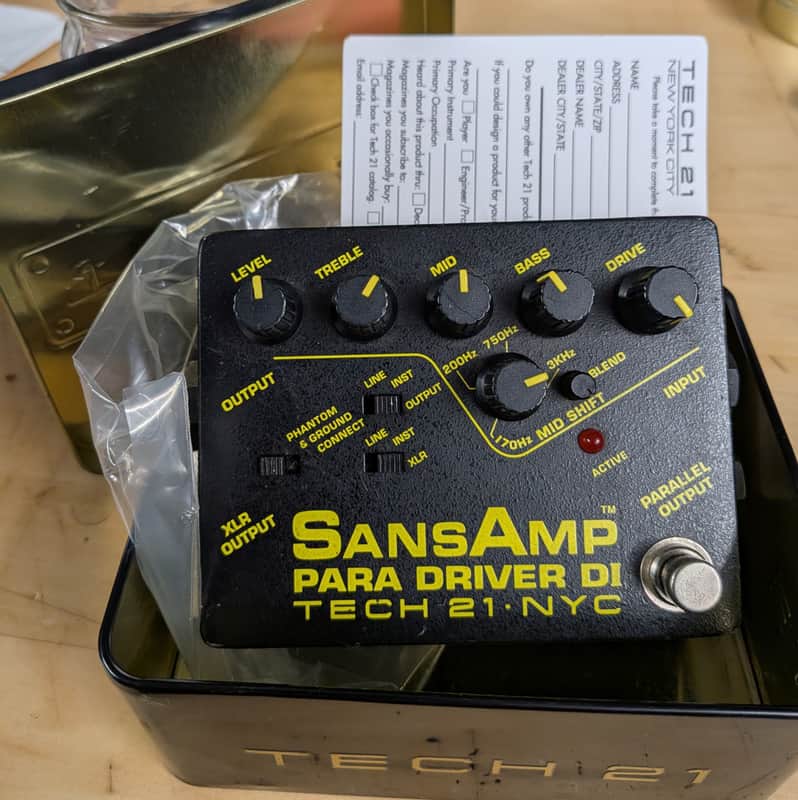 Tech 21 SansAmp Para Driver DI