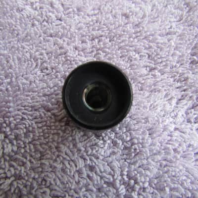 Fender Telecaster Style Dome Knob Black Finish With Set Screw Non Fender Telecaster Dome Knob Black image 3