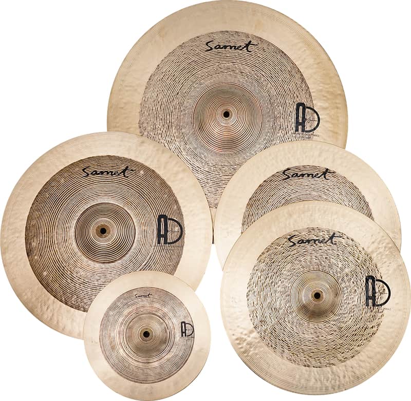 Agean Cymbals Samet Set 5 pc - 14'hh, 16", 18"cr, 20"ride + 10"splash - Handmade in Turkey image 1