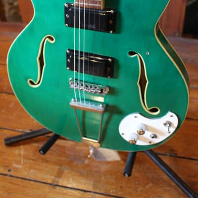 Mosrite Celebrity III Rare Translucent Green late 1960s image 4