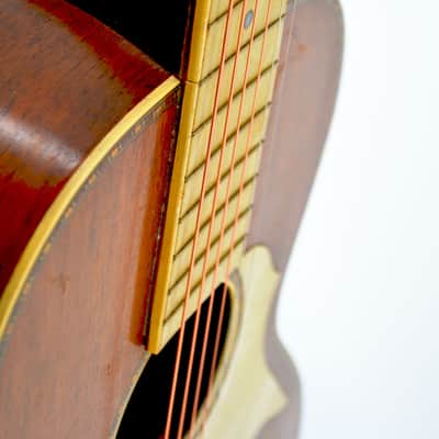 Stromberg Voisinet Hawaiian Theme Parlor Guitar image 8