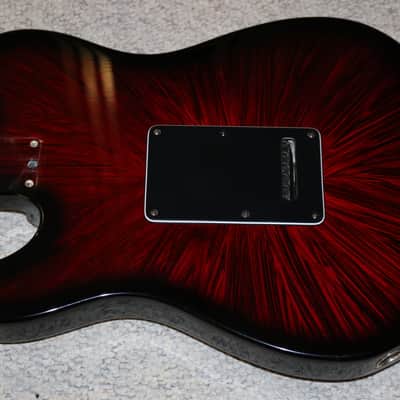 Rare Early 1990s Fender Telecaster Plus Loaded Body - Firestorm Red - NO TARIFFS image 6