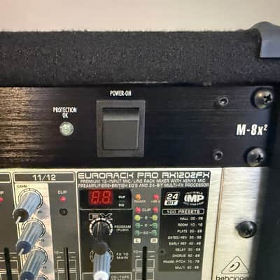 Behringer RX1202FX, Korg DTR-1000, Furman M-8x2, PROCRAFT 5U 12" Rack - COMBO!! image 11