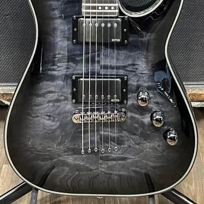 Schecter Hellraiser Hybrid C-1 2014 - Present - Trans Black Burst image 2